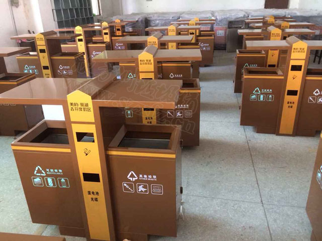 烤漆垃圾桶生產(chǎn)工藝？與噴漆垃圾桶區(qū)別