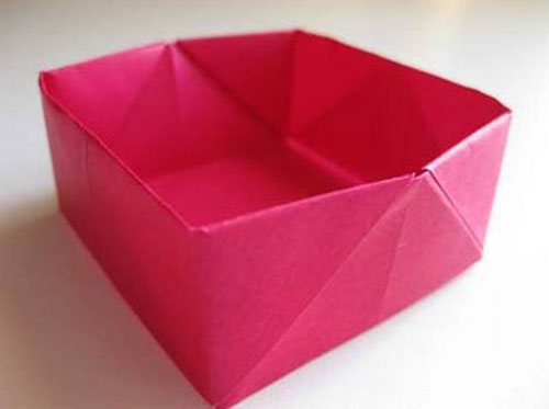 用紙折垃圾桶手工怎么折，學(xué)手工制作折紙垃圾桶